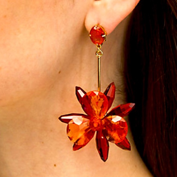 🆕Kate spade blooming brilliant statement earrings - Picture 5 of 12